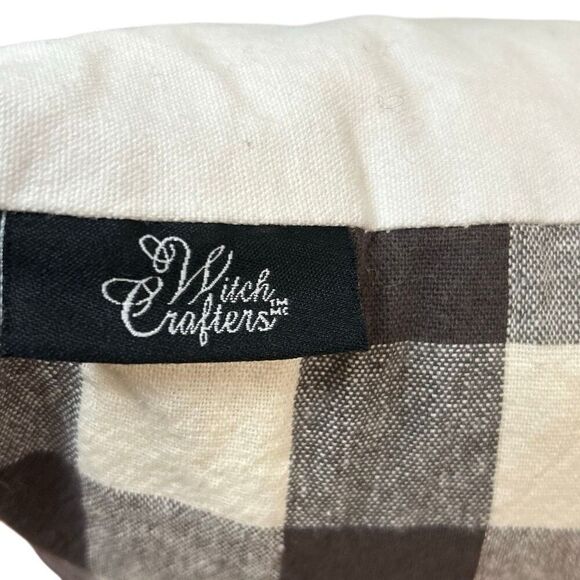 Witch Crafters Decorative Halloween Skeleton on Bike with Black Cat Throw Pillow - Picture 3 of 4